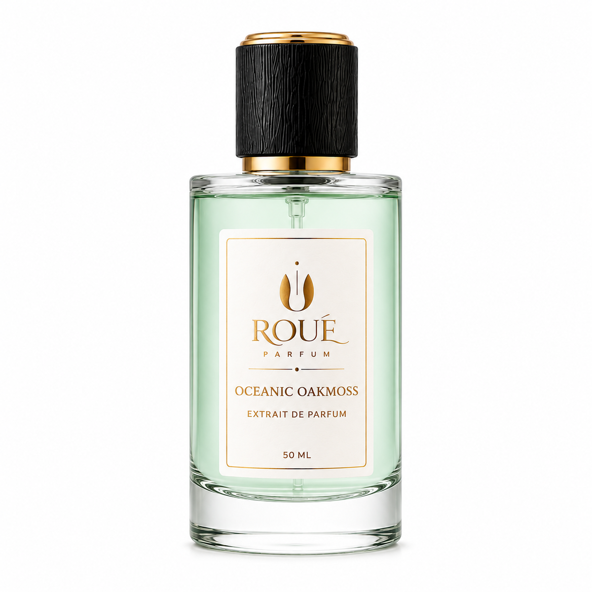 Oceanic Oakmoss by Roué Parfum — green extrait de parfum bottle