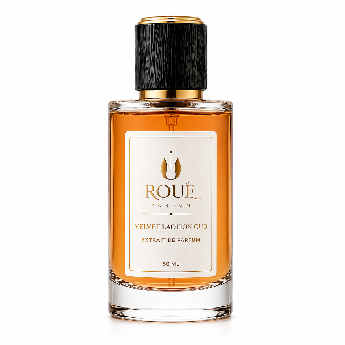 Velvet Laotion Oud by Roué Parfum — amber extrait de parfum bottle